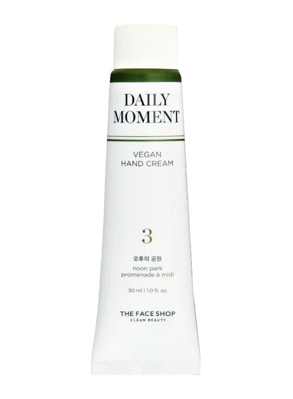 

The Face Shop 03 Noon Park Daily Moment Vegan Hand Cream, 30ml