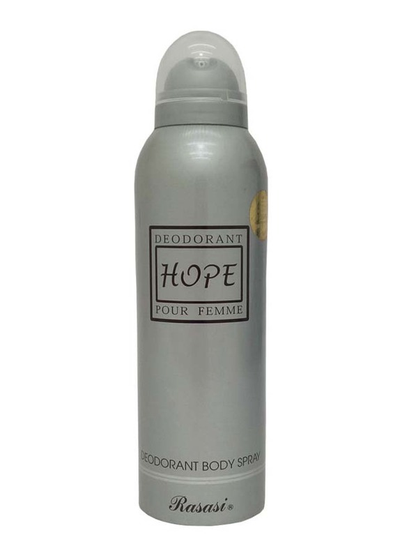 Rasasi Hope Deodorant Body Spray for Women, 200ml