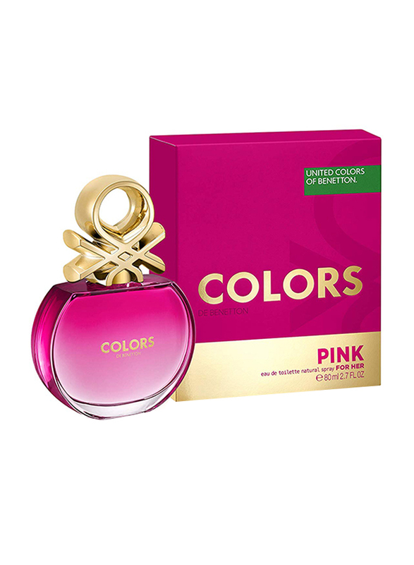 United Colors Of Benetton Colors Pink 80ml EDT for Women