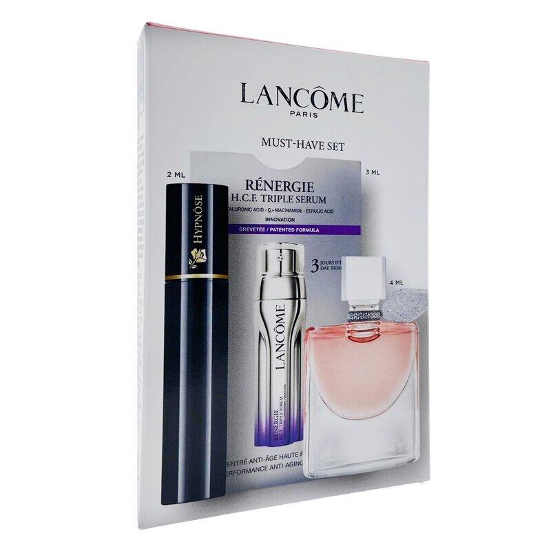 

Lancôme Lancome La Vie Est Belle Mini Set EDP Perfume 4ml + Renergie Triple Serum 3ml + Hypnose Mascara 2ml