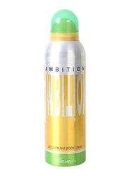 Rasasi Ambition Deodorant Body Spray for Women, 200ml