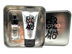 Salvatore Ferragamo Uomo Beard Kit(Oil 5ml + Soap 50ml)
