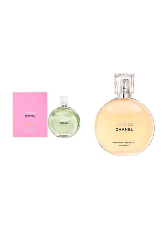 Chanel 2-Piece Chance Eau Fraiche Gift Set for Women, 50ml EDT