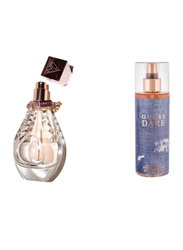 Guess 2-Piece Dare Gift Set for Women, 100ml EDT, 250ml Body Mist