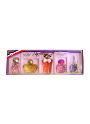 Charrier Parfums 5 Pieces Les Parfums De France Mini Gift Box Set EDP for Women