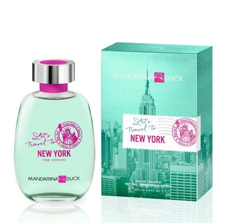 

Mandarina Duck Let's Travel to New York EDT Perfume 100ml