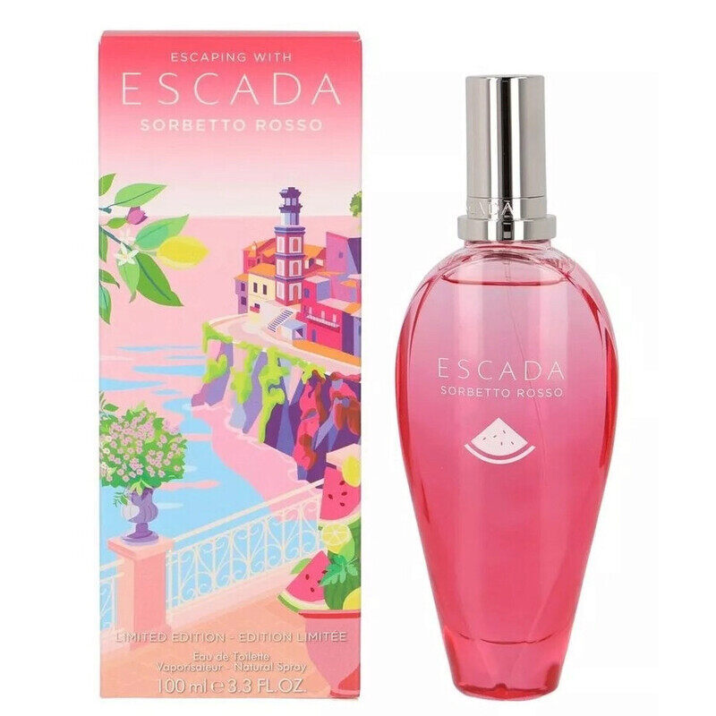 

Escada Escaping With Escada Sorbetto Rosso Limited Edition EDT Perfume 100ml for Women