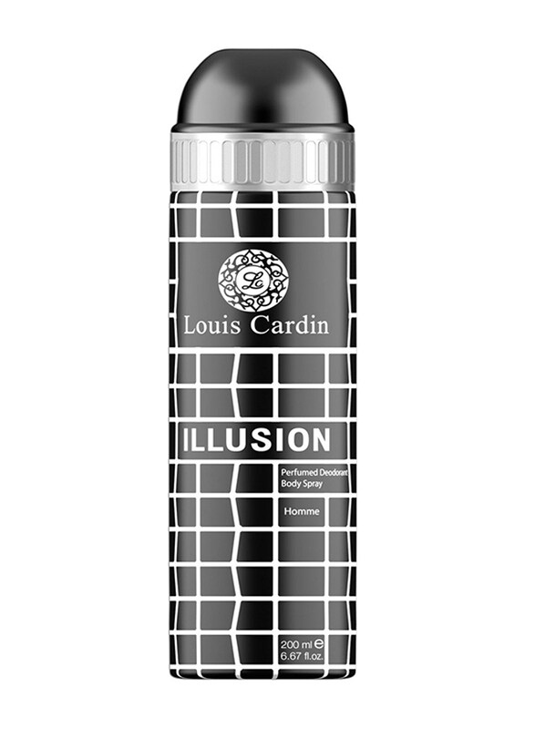 

Louis Cardin Illusion Deo Spray for Men, 200ml