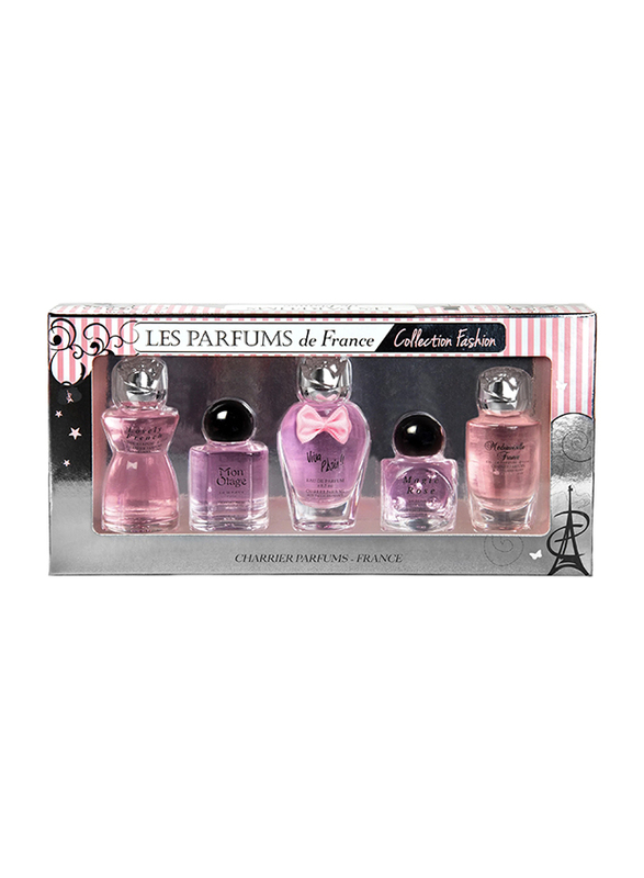Charrier Parfums 5 Pieces Les Parfums De France Mini Gift Box Set EDP for Women