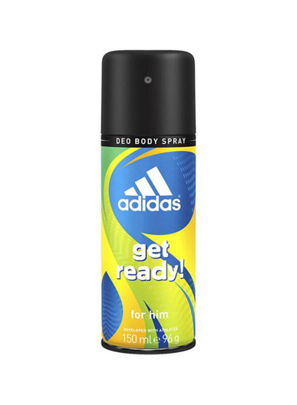 

Adidas Get Ready Deodorant Body Spray for Men, 150ml
