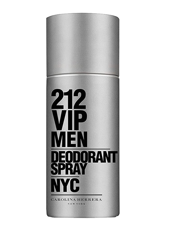 

Carolina Herrera 212 Vip Men Deodorant Spray, 150ml