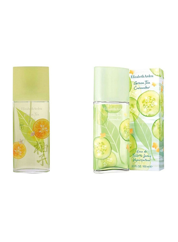 

Elizabeth Arden 2-Piece Perfume Set for Women, Green Tea Yuzu 100ml EDT Perfume, Green Tea Cucumber 100ml EDT Perfume