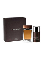 Dolce & Gabbana 2-Piece The One Travel Set for Men, 100ml EDT, 70gm Deodorant Stick