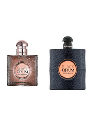 Yves Saint Laurent 2-Piece Black Opium Gift Set for Women, 50ml EDP, 30ml Hair Mist