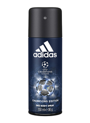 Adidas Champions Edition Uefa Champions League Deodorant Spray for Men, 150ml