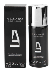 Azzaro Pour Homme Deodorant Spray for Men, 150ml