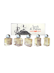 Charrier Parfums 5 Pieces Secrets De Parfums Mini Gift Box Set EDP for Women
