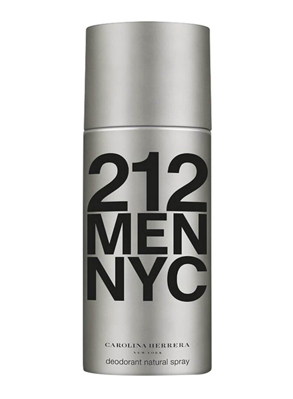 Carolina Herrera 212 Men NYC Deodorant Spray for Men, 150ml