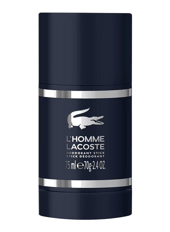 Lacoste L'Homme Deodorant Stick for Men, 75ml