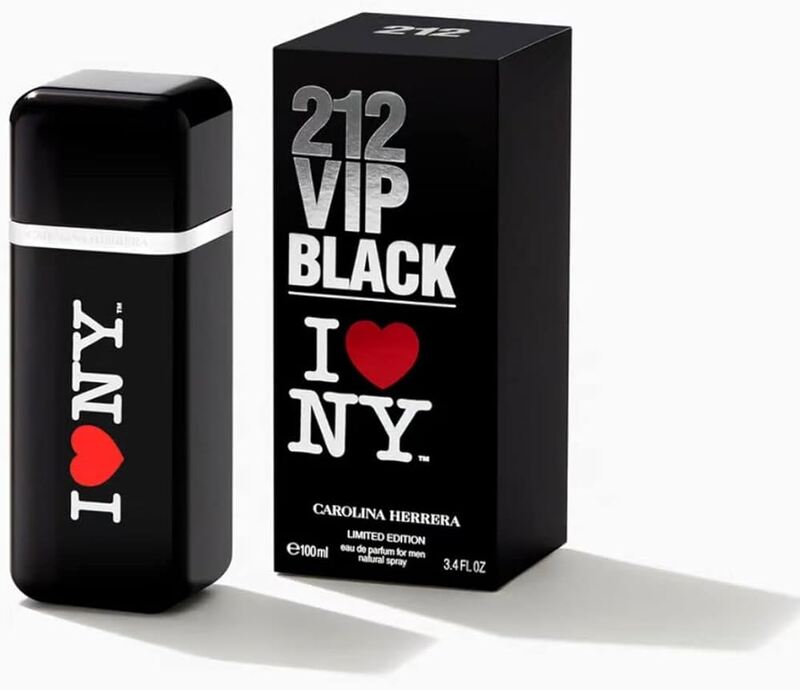 Carolia Herrera 212 Vip Black I Love NY Eau De Parfum 100ml