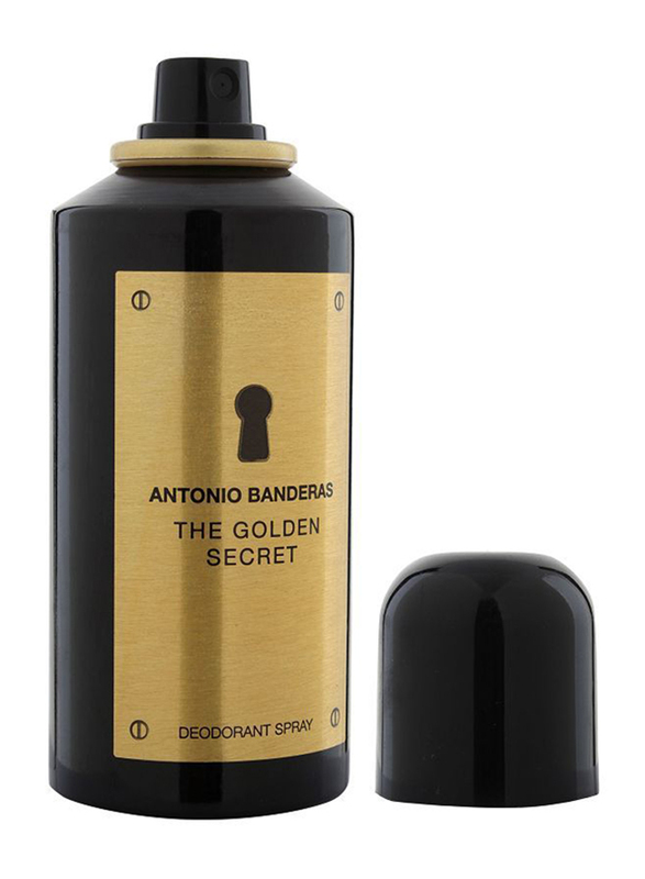 Antonio Banderas The Golden Secret Deo Spray for Men, 150ml