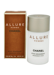 Chanel Allure Homme Deodorant Stick for Men, 75ml