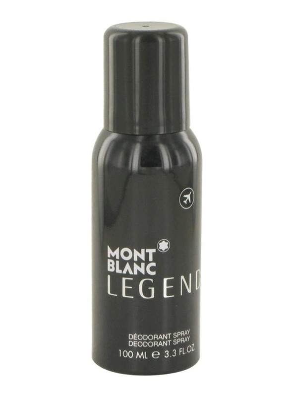 Mont Blanc Legend Deodorant Spray for Men, 100ml