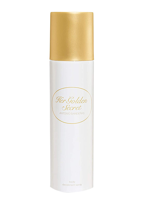 Antonio Banderas Her Golden Secret Deodorants Spray for Women, 150ml