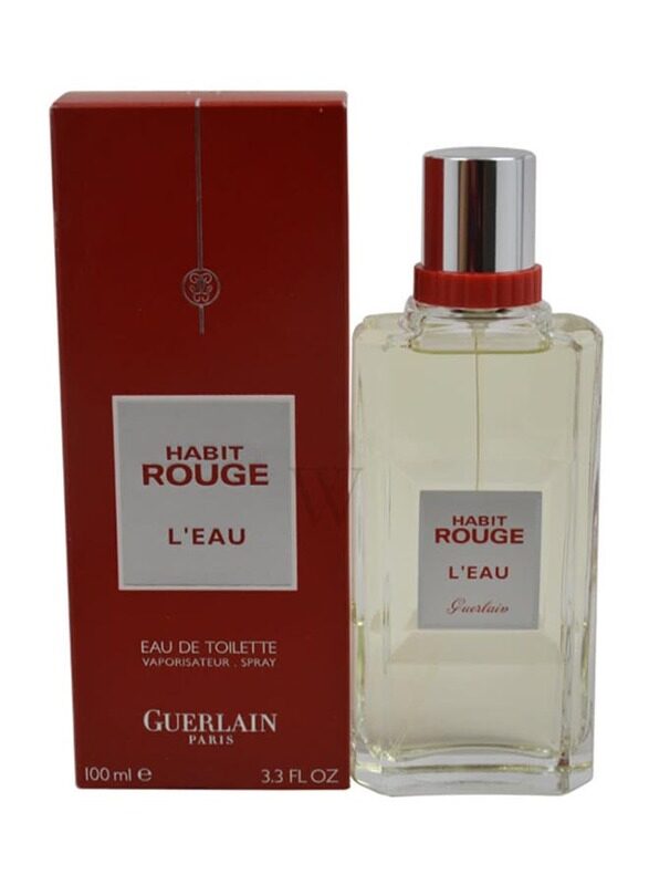 

Guerlain Habit Rouge Leau 100ml EDT Perfume for Men