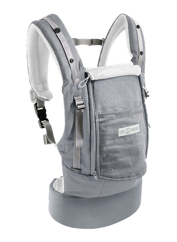 

Love Radius Physio Baby Carrier, 6-36 Months, Grey