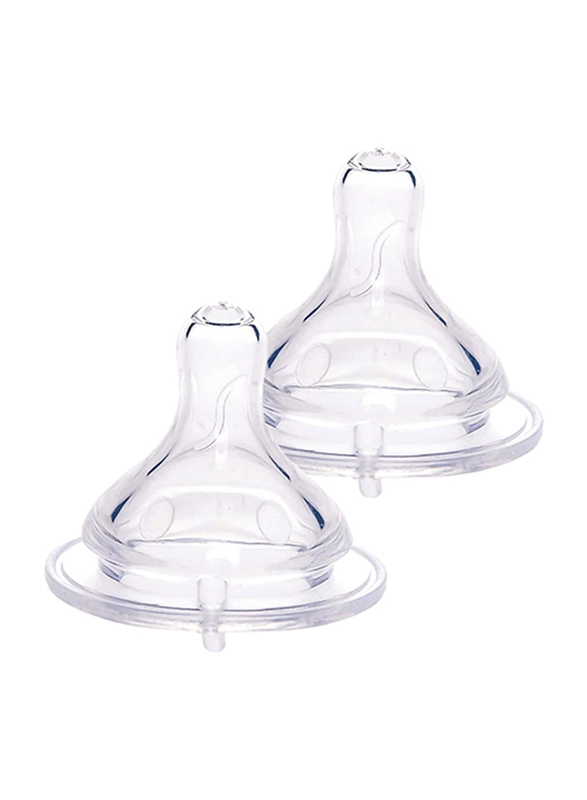 Everyday Baby Anti Colic Nipple, Large, Clear