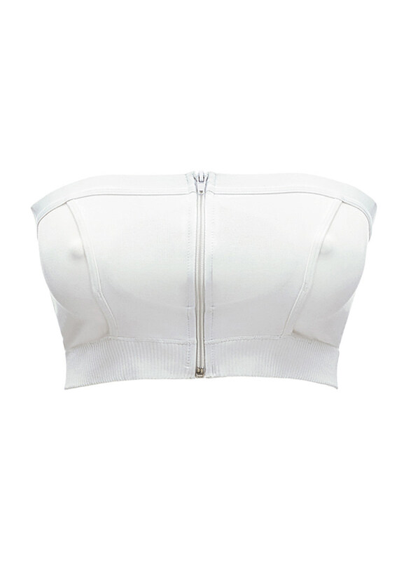 

Medela Easy Expression Hands-Free Pumping Bra, Medium, White