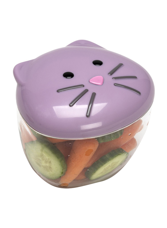 

Melii Cat Snack Container, Purple