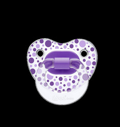 Wee Baby Patterned Orthodontical Soother, 0-6 Months, Assorted Colour