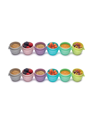 Melii Snap & Go Pods, 12 x 2oz, Multicolour