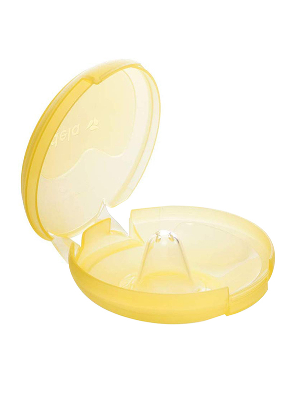 Medela Contact Nipple Shields, Pack of 2, Medium, Clear