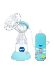 Wee Baby Electrical Charged Patterned Breast Pump, Blue