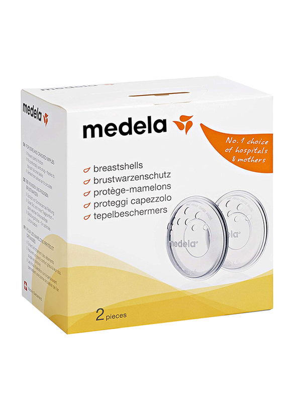 Medela Breast Shells, Pack of 2, Clear