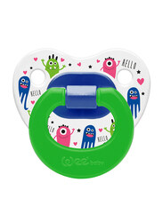 Wee Baby Patterned Body Orthodontic Soother, 18+ Months, Green