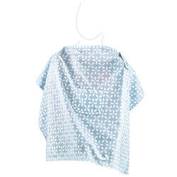 Babyjem Nursing Apron with Pocket, Blue