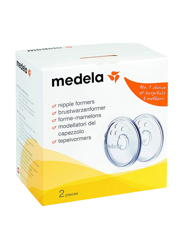 Medela Nipple Formers, Pack of 2, Clear