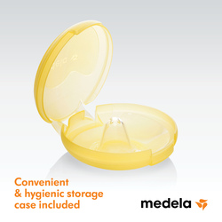 Medela Contact Nipple Shields, 2 Pieces, Medium, Clear