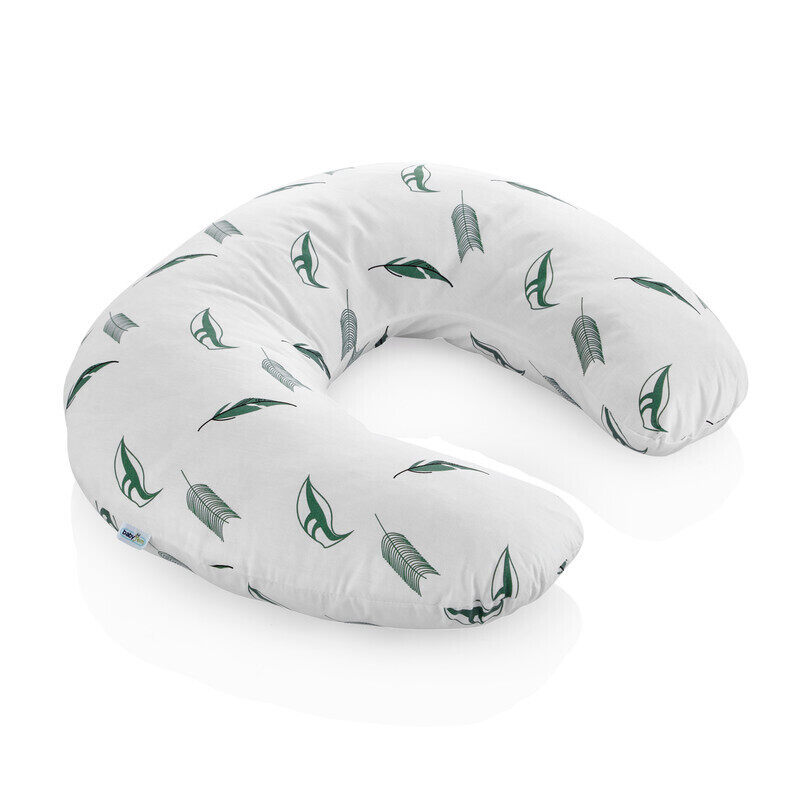 

Babyjem Botanic Leaves Breast Feeding and Support Pillow, Multicolour