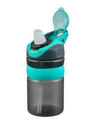 Vital Baby Hydrate Kids Flip Spout Bottle 380ml, Gey/Turquoise