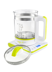 Agu Baby Multifunctional Electric Kettle, White/Green/Clear