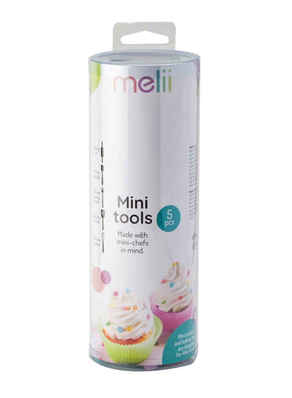 Melii Mini Baking Tools, 5 Pieces, Multicolour