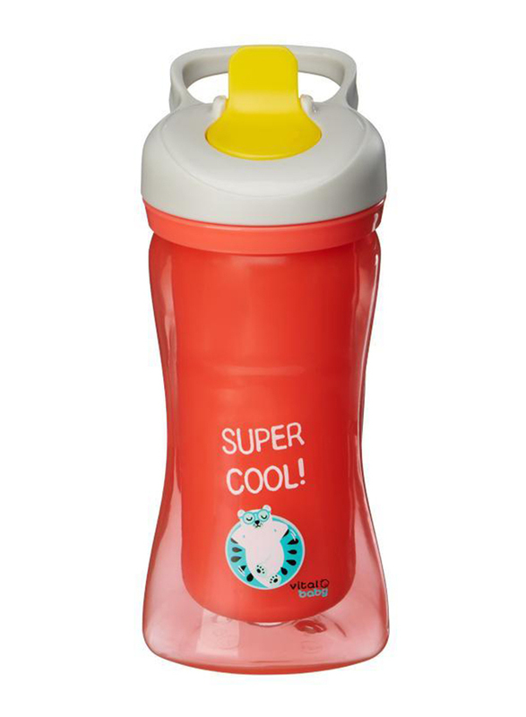 Vital Baby Hydrate Incredibly Cool Insulated Sipper 290ml, Orange