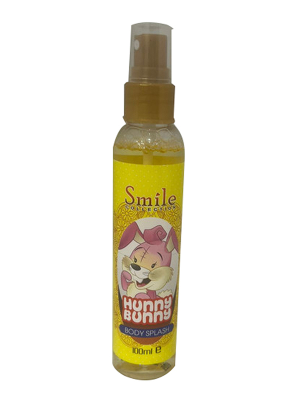 Smile 100ml Hunny Bunny Body Mist for Kids, 1+ Year, Multicolour