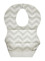 Vital Baby Nourish Baby On The Go Set with Disposable Mat & Bibs, Grey