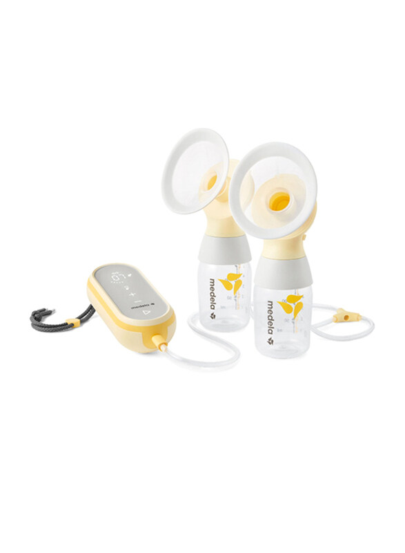 

Medela Freestyle Flex Double Electric Breast Pump Bundle, Yellow/Clear